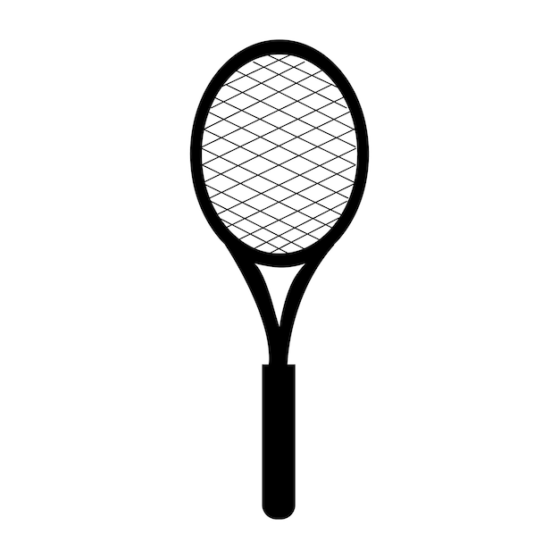 Racket icon logo vector design template