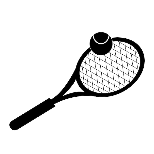 Racket icon logo vector design template