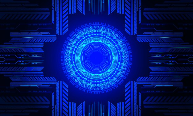 Radial futuristic background