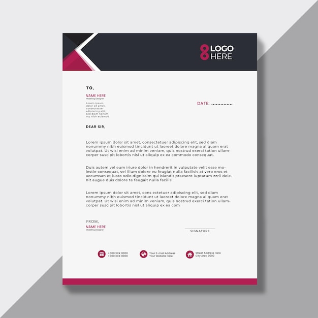 Vector radiance in repertoire business letterhead brilliance