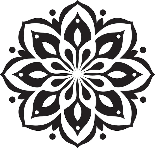 Radiant Revolve Logo van Mandala Icon Ethereal Elegance Mandala Vector Emblem