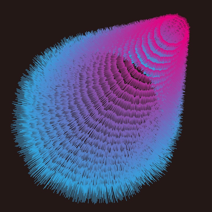 Vector radiation pattern with geometric lineal change