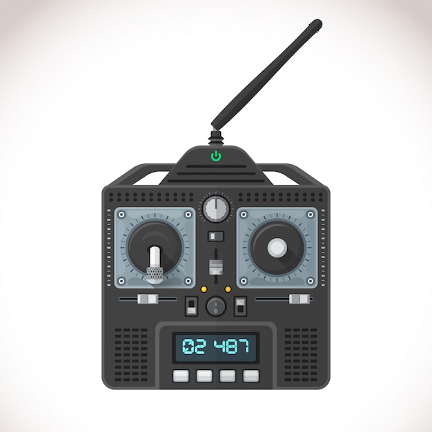  radio remote control illustration
