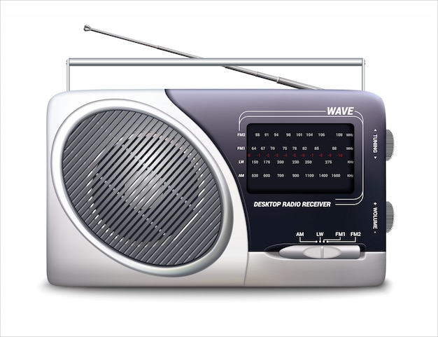 Vector radio retro