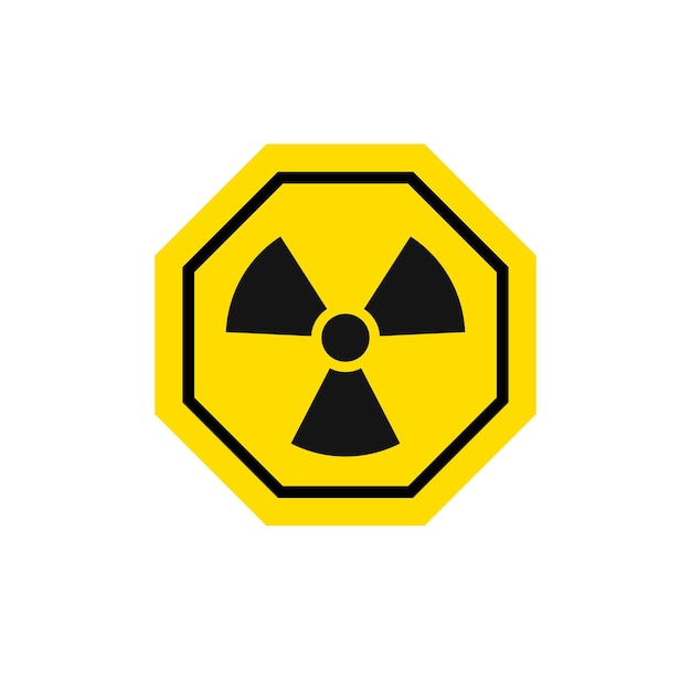 Radioactive element icon