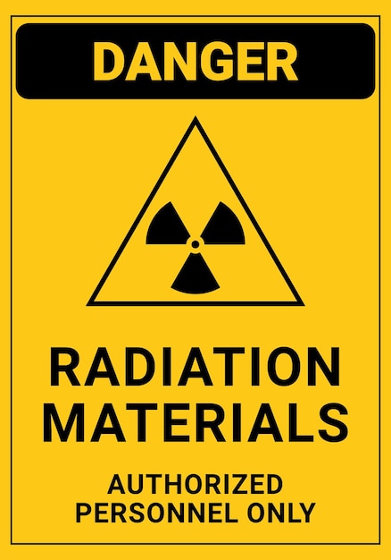 Vector radioactive material or ionizing radiation