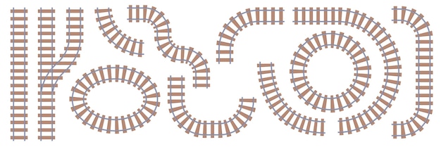 railway track or road parts detail