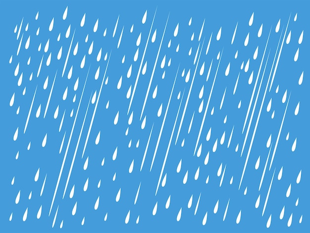 rain vector storm background