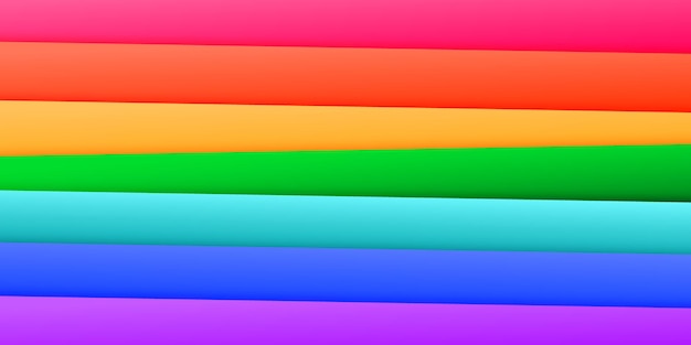 Vector rainbow background