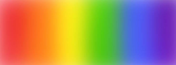 Vector rainbow blured abstracte achtergrond voor uw ontwerp