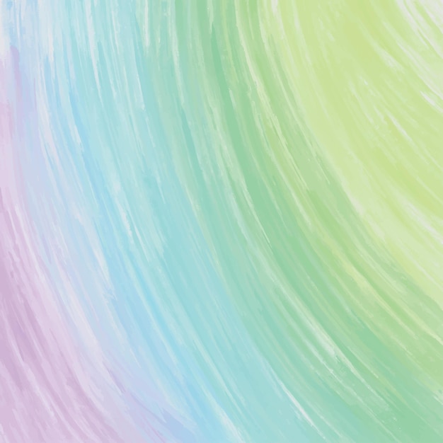 Vector rainbow color watercolor abstract background