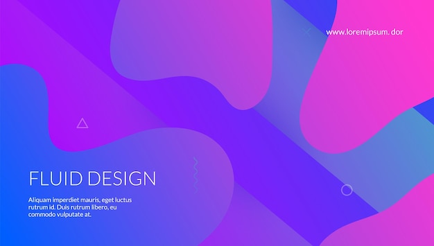 Rainbow Design Liquid Pattern Color Landing Page Multicolor G