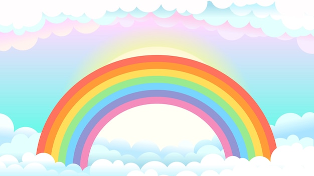 Rainbow in the Fantasy world