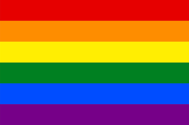 Rainbow flag background Lgbt concept