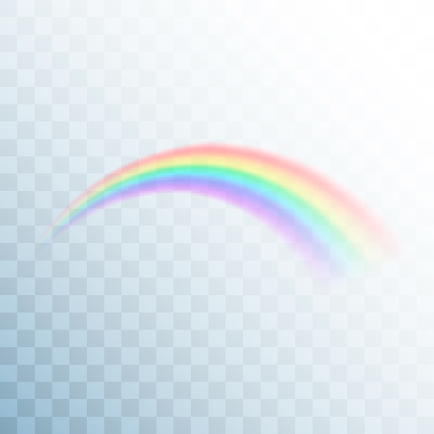 Vector rainbow icon. abstract rainbow