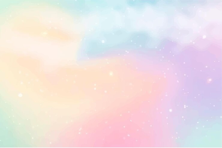 Vector 虹のパステル色のぼんやりした背景