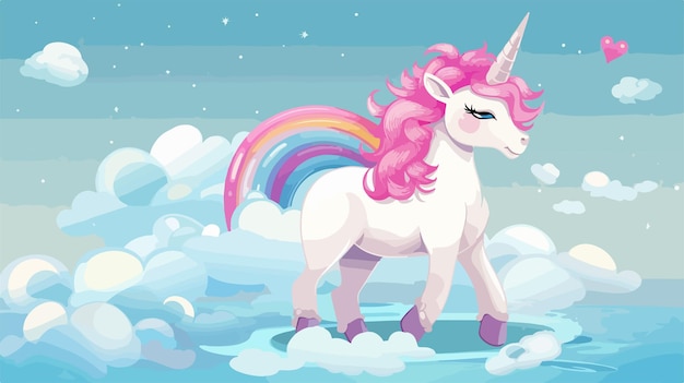 a rainbow in the sky with the words unicorns