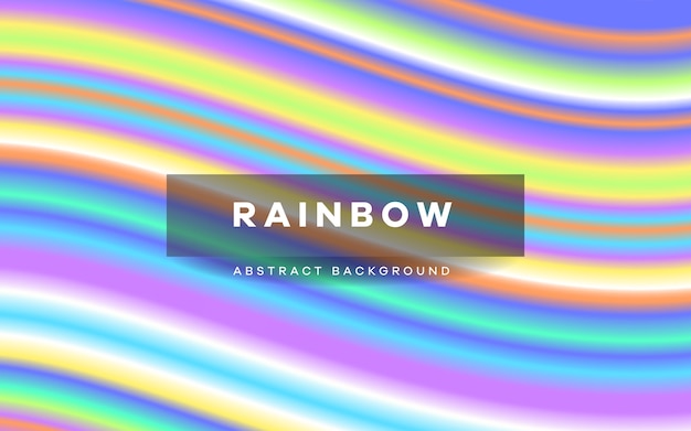 Vector rainbow strip colorful background