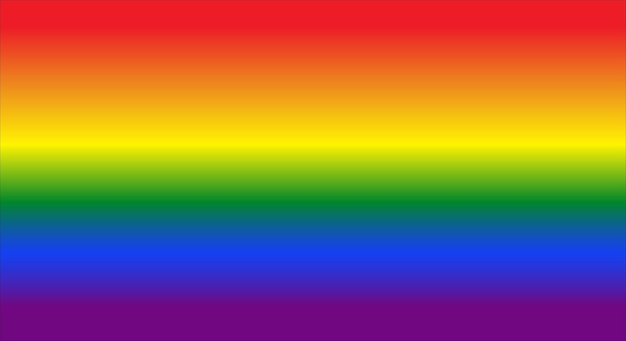 Rainbow. Textured stripes of red, orange, yellow, green, blue, purple. LGBT gay pride flag. Vector illustration