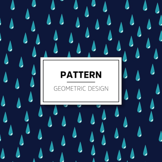 Raindrop pattern