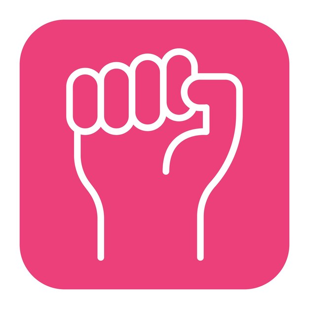 Raised Fist icon vector image Can be used for Protesting and Civil Disobedience