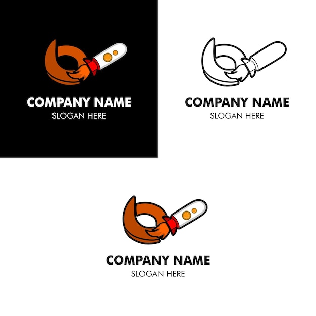 raket logo of pictogram in platte ontwerpconcept