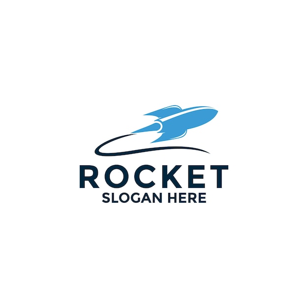 raket logo vector pictogram ontwerpsjabloon