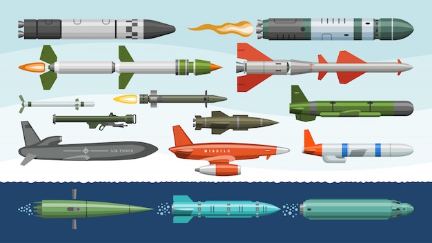 Raket militaire raketwapen en ballistische nu