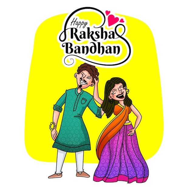 Vector rakshabhandhan