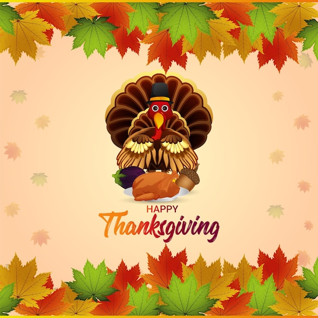 Ralistic thanksgiving day background