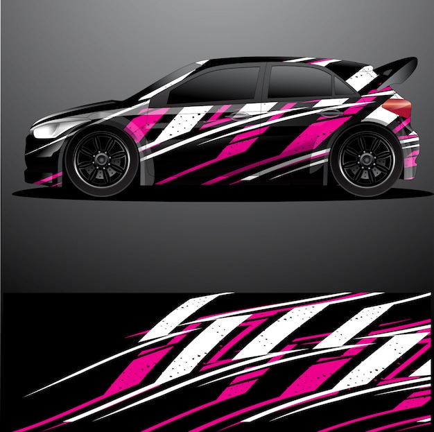 rally car decal graphic wrap 