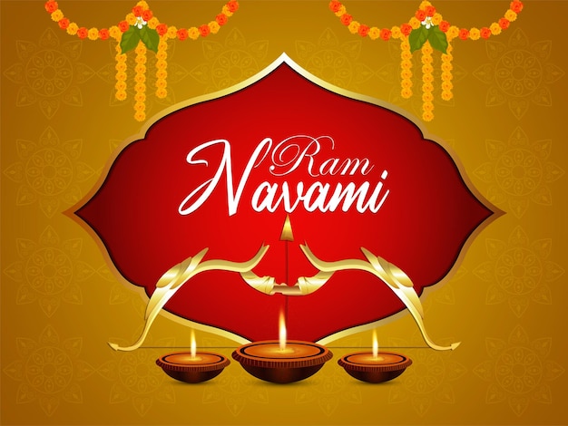 Ram navami festival background