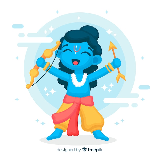 Rama character with arrow and bow