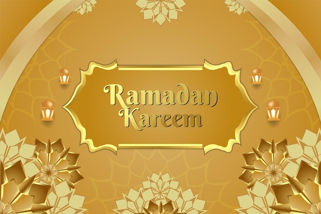 Ramadan background islamic style