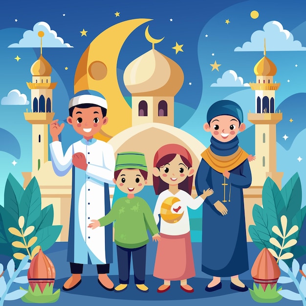 Ramadan Blessings EPS Vector Files for a Month of Spiritual Renewal