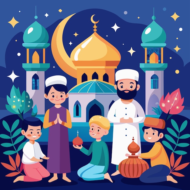 Ramadan blessings eps vector files for a month of spiritual renewal