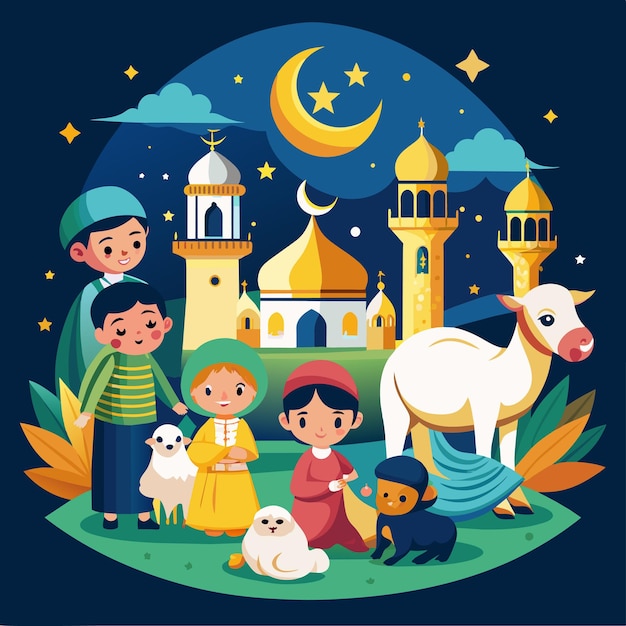 Benedizioni del ramadan eps file vettoriali per un mese di rinnovamento spirituale
