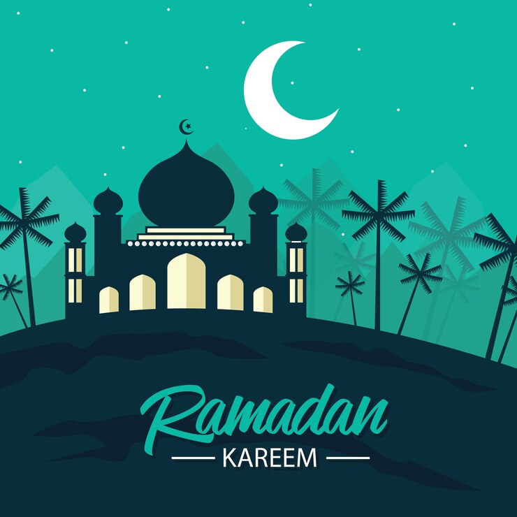 वेक्टर ramadan card