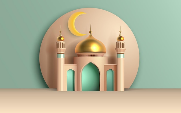 Vector ramadan cover ramadan mubarak background template design element vector illustration