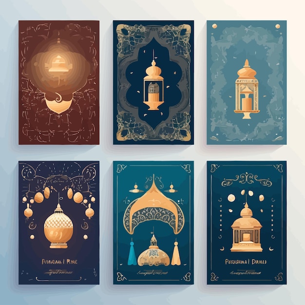 Vector ramadan design template vector