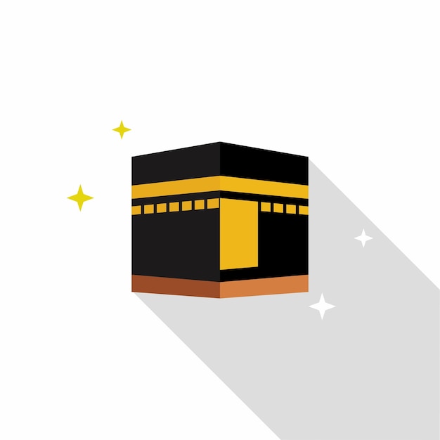 ramadan and eid al fitr vector makah icon