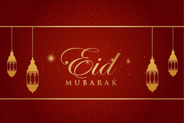 Ramadan Eid alFitr Islamic new year mosque background greeting card