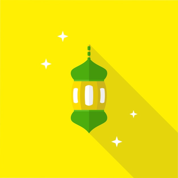 ramadan en eid al fitr vector lamp icoon