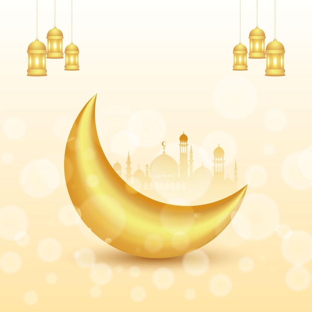 Ramadan en eid ul-Fitr sjabloon voor sociale media-banners