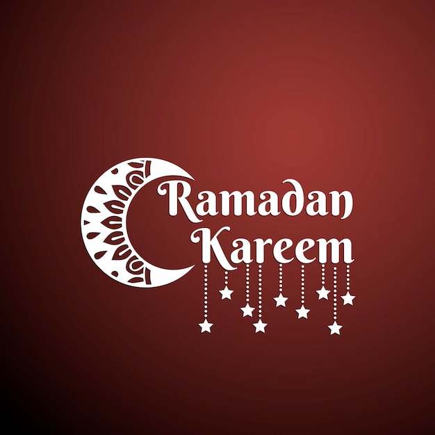 Ramadan ethnic colorful background card