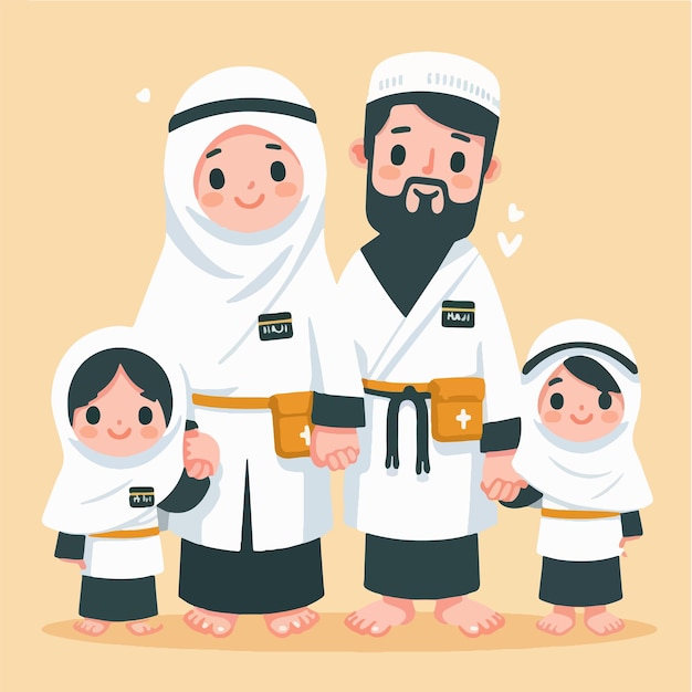 ramadan Fasting and Faith flat illustration graphic vector