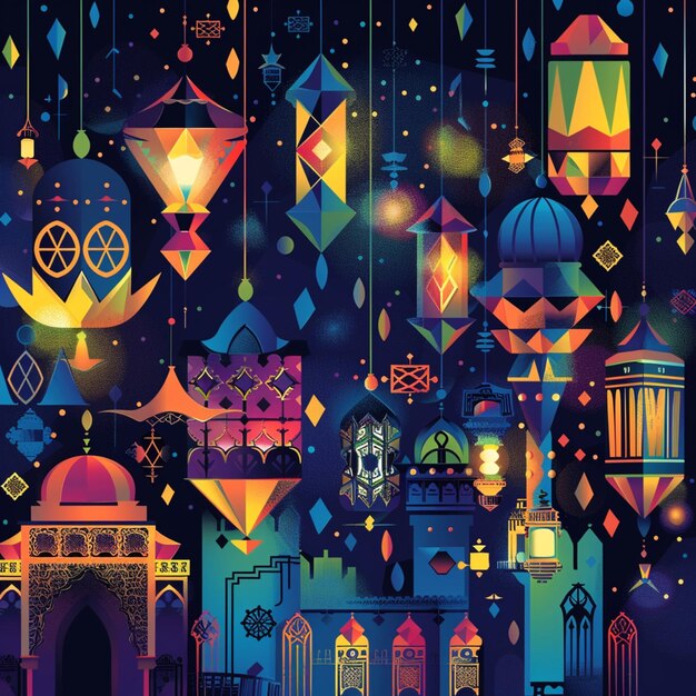 Ramadan Festival Vector