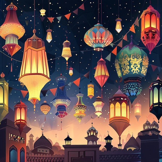 Ramadan Festival Vector