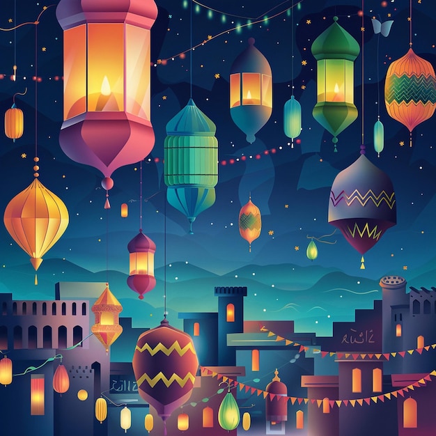 Ramadan Festival Vector