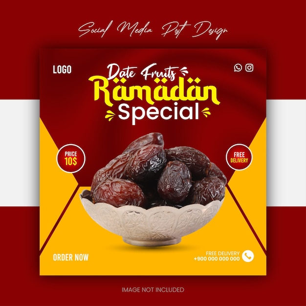 ramadan food banner